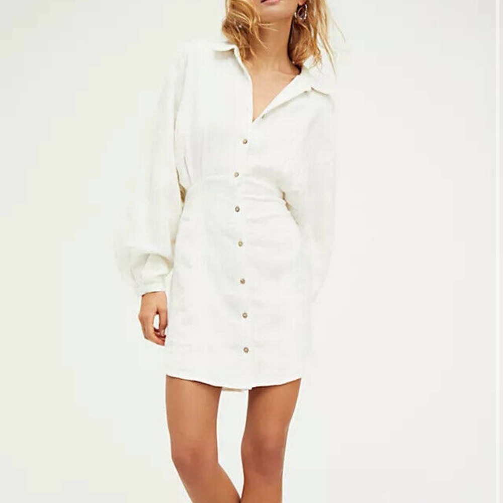 Free People Ivory dress Large